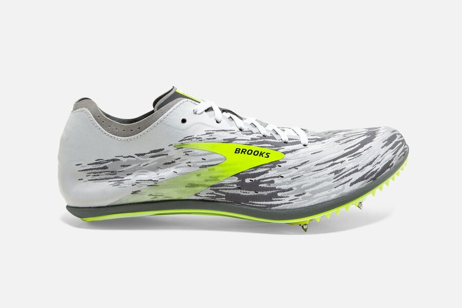 Spikes Atletismo Brooks Wire v6 Masculino Brasil - Pretas/Cinzentas 3086745-AB